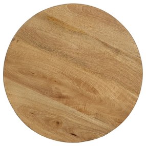 Okrągły stolik z litego drewna mango ø 40 cm Mao – Ixia