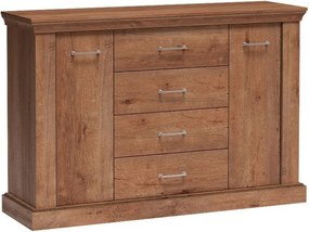 Komoda DESIO 142 cm do Salonu Sypialni Brązowy