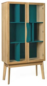 Turkusowa witryna Woodman Avon
