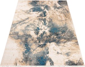 Prostokątny beżowy dywan w nowoczesnym stylu S6-A72