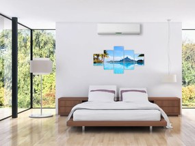 Obraz - Palmy i plaże (125x70 cm)
