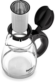 Lamart LT027 czajnik Verre 1,5 l, czarny