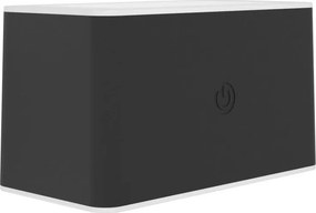 Eglo 75873 - ściemnialny zewnętrzny kinkiet LED VALGIANO LED/5W/5V 2000 mAh IP44 czarny