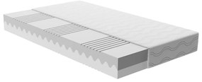 Twardy/średnio twardy piankowy materac dwustronny 160x200 cm Snooze Balance – Bonami Essentials