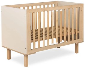 Łóżeczko dziecięce LAURA 120x60 buk/szampański LITTLE SKY