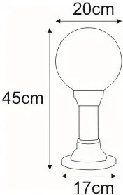 Niska lampa zewnętrzna M0-L93