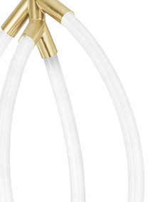 LAMPA WISZĄCA LED G017-CP ZŁOTA
