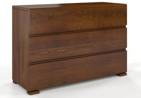 Komoda drewniana z szufladami Narcyx 2S - Orzech