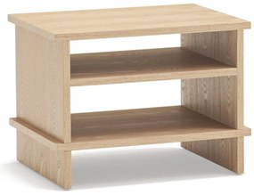 Szafka nocna w dekorze dębu w naturalnym kolorze Inari – Teulat