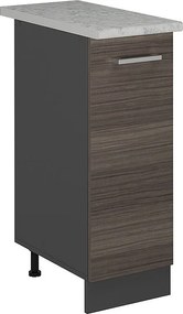 Szafka apteczna szlachetna szarość 30x60x81.6 r-line