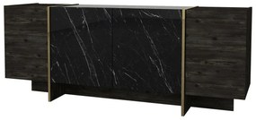 Szafka Veyron Black and Gold