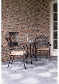 Aluminiowy okrągły stolik ogrodowy ø 62 cm Amalfi – Hartman