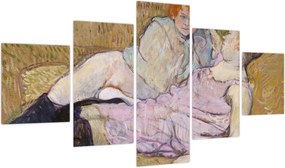 Obraz - Henri de Toulouse-Lautrec, The Sofa, reprodukcje (125x70 cm)