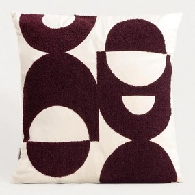 Poszewka dekoracyjna TUFFY z tuftowanym wzorem 45x45cm  HOMLA