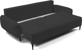 Sofa BOHO z funkcja spania i pojemnikiem CZARNY PERFECT HARMONY 99
