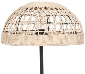 Lampa podłogowa RORY z plecionym abażurem, Ø 40 x 150,5 cm