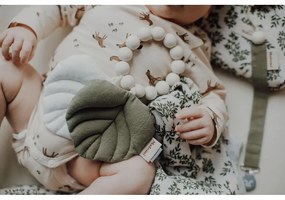 Poduszka dziecięca Green Floral – Malomi Kids