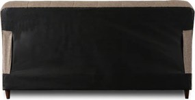 Sofa z Funkcją Spania NEPAL Wersalka Rozkładana Dwuosobowa Brązowa Nowoczesna do Salonu