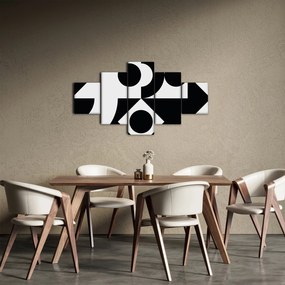 Obraz - Abstrakcja geometryczna N⁰1 (125x70 cm)