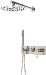 Moletfte kolumna prysznicowa wpuszczana mechaniczna stali nierdzewnej - Essebagno