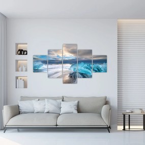 Obraz - Diamond Beach (125x70 cm)