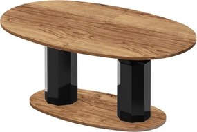 Rozkładany i podnoszony ławostół Barletta w drewnianym dekorze