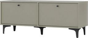 Szafka RTV TORINO - Zielony / Wysokość 48.5 cm / 120,6 cm / Bez szuflad