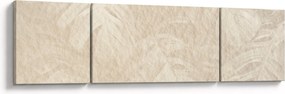 Obraz - Liście w teksturze (170x50 cm)