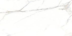Mexen Agata White gres szkliwiony rekt. G1, płytka podłogowo-ścienna 120 x 60 cm, połysk - TL144-120-060-00