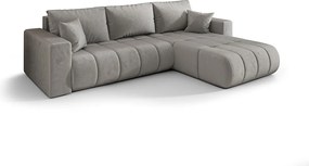 Narożnik BEDANTE MILO PREMIUM L Monolith 84 Prawy z funkcją spania Mebel łączący wygodę i nowoczesny design