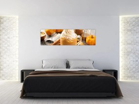 Obraz - Dyniowa latte (170x50 cm)