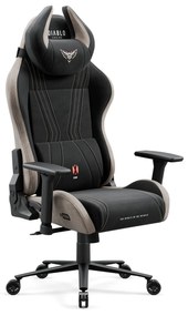 Fotel gamingowy materiałowy Diablo X-Horn 2.0, Normal Size, Camel Black