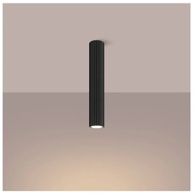 Czarna lampa sufitowa Gleam – Nice Lamps