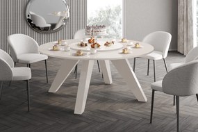 Okrągły stół z obrotowym blatem Rotante 160 Hubertus połysk