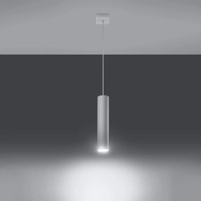 Lampa wisząca LAGOS 1 biała SOLLUX  LIGHTING
