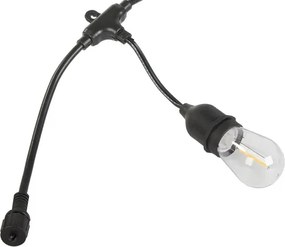Girlanda świetlna LED ogrodowa LUCENT, 15 m