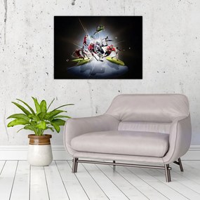 Obraz - Sportowcy (70x50 cm)