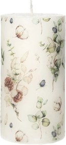 Świeca Bianca 13cm flowers