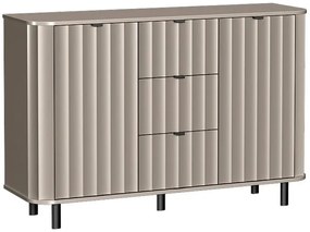 Nowoczesna komoda z 3 szufladami glina M2-E58