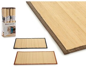 Bambusowy dywan antypoślizgowy BAMBOO ANTISLIP BROWN 50x80 cm
