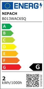 Oświetlenie - łańcuch 20 białych LED ciepło-biała