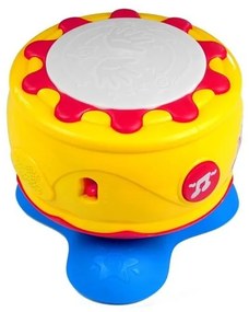 Duży interaktywny bębenek muzyczny światełka 19 cm
