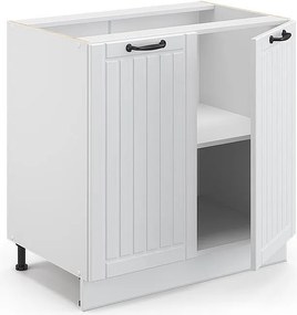 Szafka pod zlew biały domek wiejski 80x60x82 fame-line