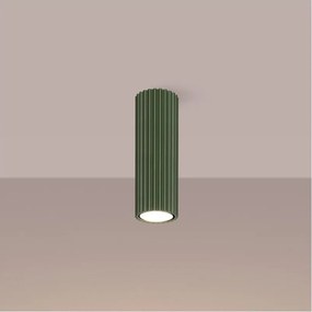 Brilagi - LED oprawa punktowa CRESTO 1xGU10/10W/230V 20 cm zielona