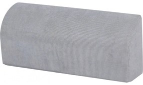 Slimcord sztruksowa sofa dziecięca, szara - meowbaby®