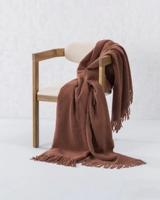 Pled Boucle 140x200cm cinnamon