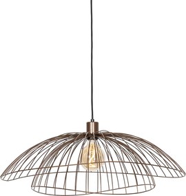 Designerska lampa wisząca brązowa 45 cm - Pua