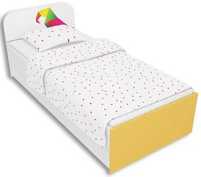 Białe łóżko dziecięce 90x200 3 kolory A2-R68