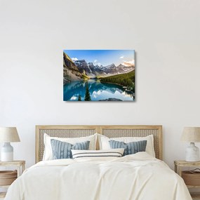 Obraz - Kanada, Park Narodowy Banff, Jezioro Moraine (70x50 cm)