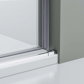 Drzwi prysznicowe przesuwne NT806 FLEXSzkło ESG 6 lub 8 mm z powłoką Nano – Szerokość do wyboru